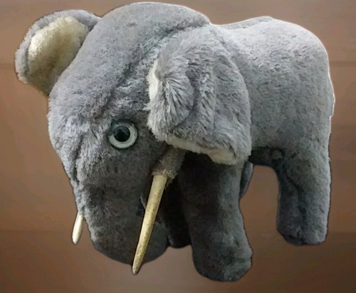 Antiker elefant gefüllt - elefant,
