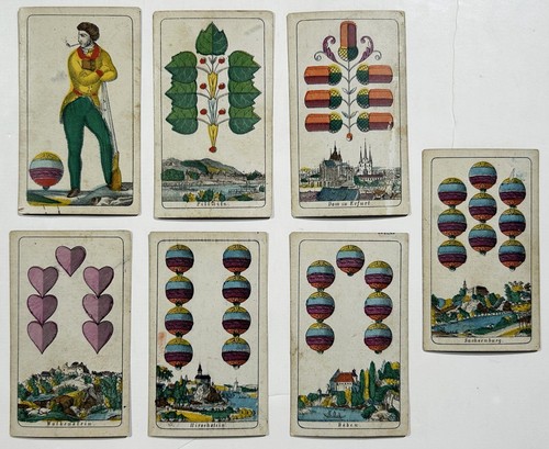 Preussisches bild kartenspiel - preussisches,