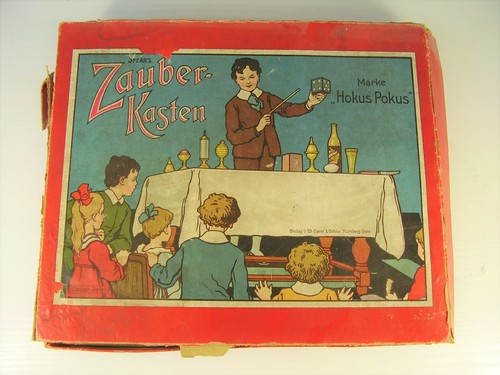 Antiker zauber kasten hokus - antiker, "