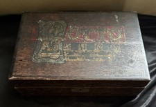 alte Lotto Holzdose Lottospiel