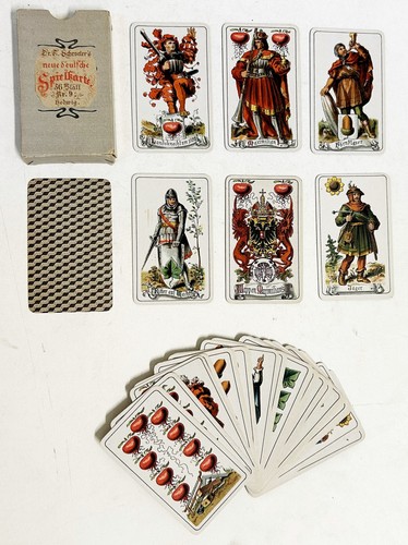 Neue deutsche spielkarte - neue,